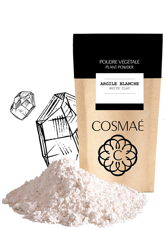 Ingrédient cosmétique poudre argile verte - Cosmaé