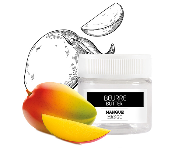 Beurre de mangue - 500 g - Produit cosmétique - 100 % pur et naturel :  : Beauté et Parfum
